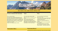 Desktop Screenshot of mountainvalleypoms.com